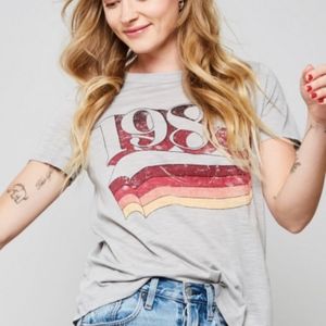 1988' Graphic Print Tee